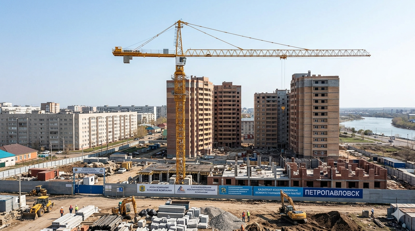 Черный список застройщиков: как в Петропавловске будут проверять надежность строительных компаний