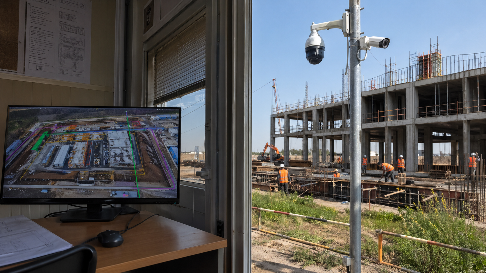Нейросети вместо прорабов: как ИИ наводит порядок на стройках Казахстана