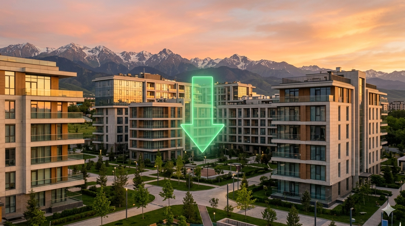 Снимать стало выгоднее: на сколько упали цены на жилье в Алматы, Астане и регионах